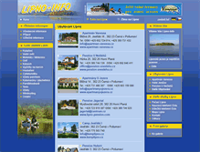 Tablet Screenshot of lipno-info.cz
